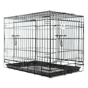 Jaula metálica plegable